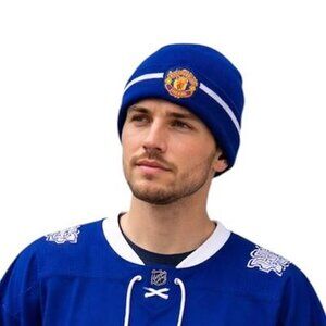 NIKE Manchester United HEADWEAR Warmth BEANIE  2005-06 Winter Cap SIZE YOUTH